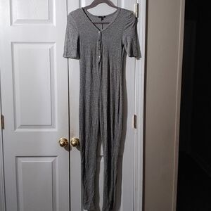 Fashion Nova Fast Love Onesie Jumpsuit Sz S EUC